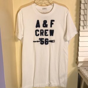 White Abercrombie & Fitch T-Shirt